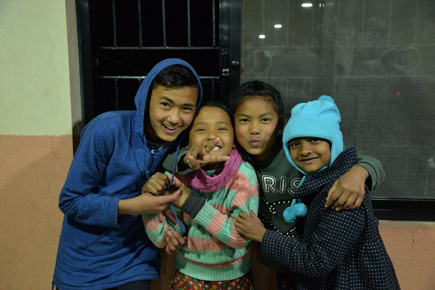 Boarders before the dinner